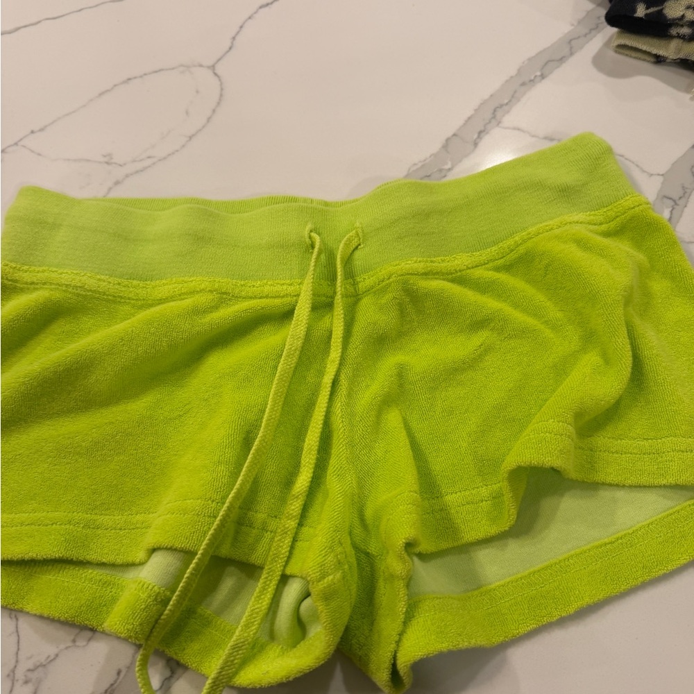 Hard Tail Bright Lime Green Kids Shorts